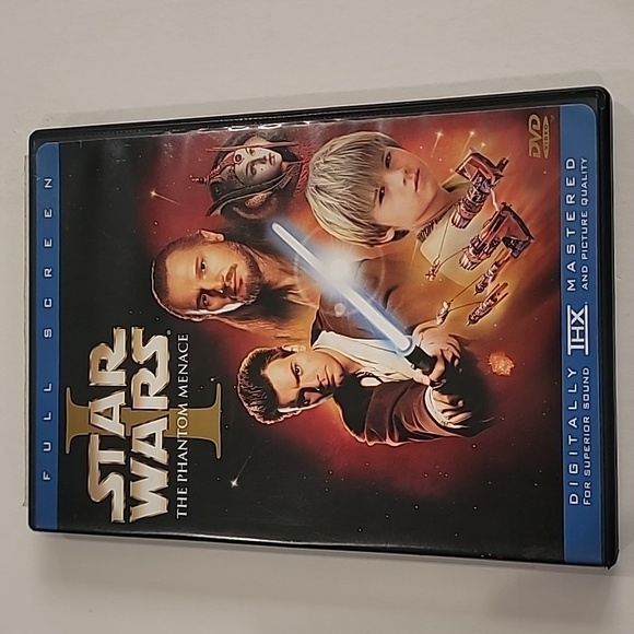 Star Wars The Phantom Menace Digitally Mastered Full Screen DVD - Picture 1 of 4